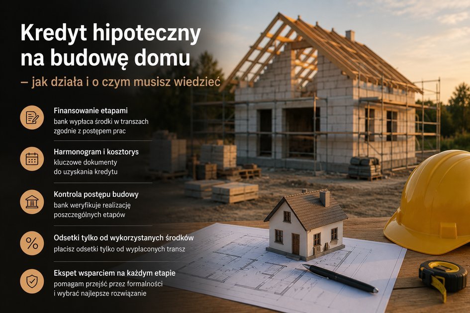 Kredyt hipoteczny na budowę domu – jak działa i o czym musisz wiedzieć