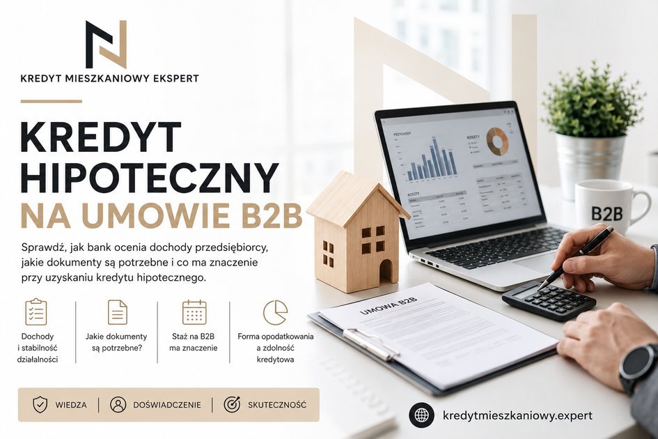 Kredyt hipoteczny na umowie B2B