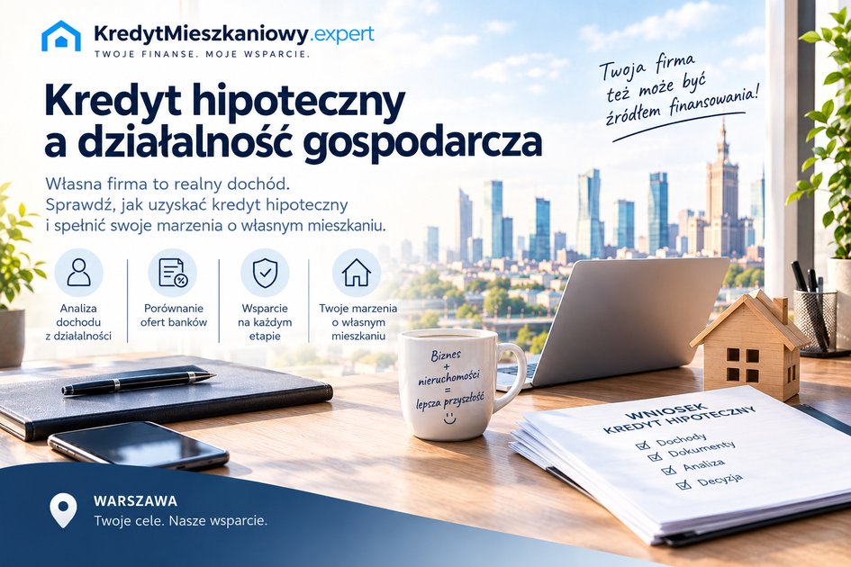 Kredyt hipoteczny a działalność gospodarcza