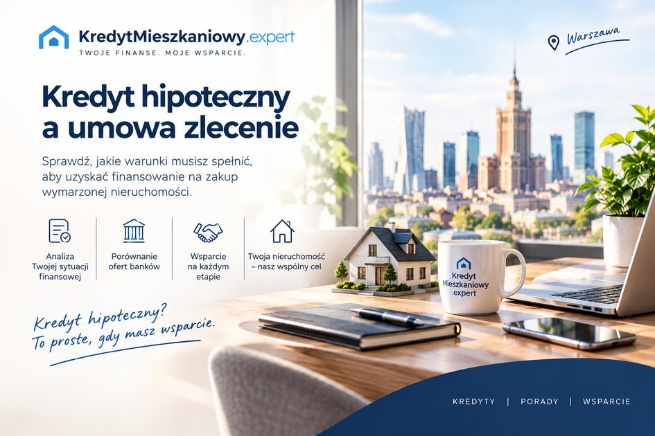 Kredyt hipoteczny a umowa zlecenie
